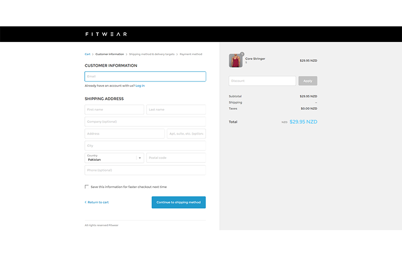 FitWear screenshot 2